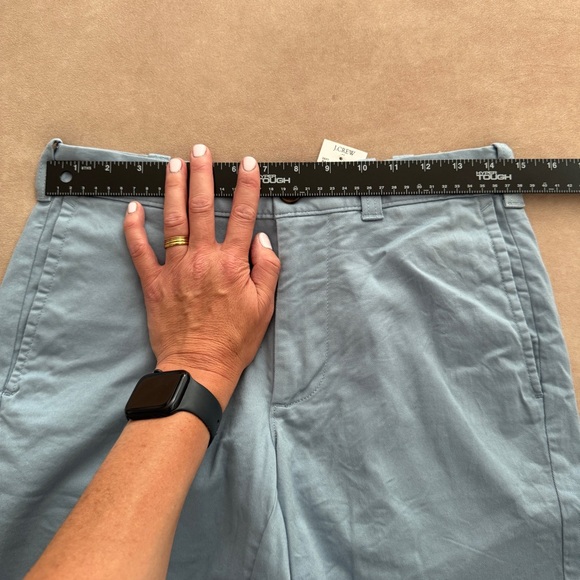 J. Crew Factory 7" flex chino short • size 28 • NWT • L0923 • Danube Blue - Picture 8 of 13